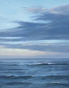 Ebb & Flow, 14” x 11”, oil on panel | Available via Marine Arts Gallery                                                              