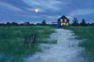 Harvest Twilight, 24" x 36", oil on canvas | Available              