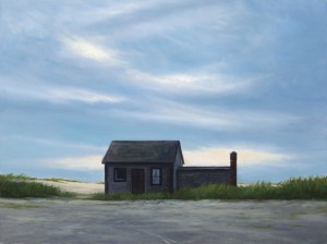 The Boat House, 12" x 16", oil on panel | Available | George Billis Gallery         