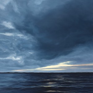 Storm Light, 36” x 36”, oil on canvas | Available via Higher Art Gallery                             