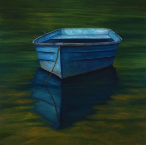 Lake Shadows, 48” x 48”, oil on canvas | Private Collection                            