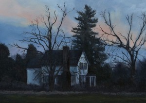 Dusk, 5" x 7", oil on panel | Private Collection  