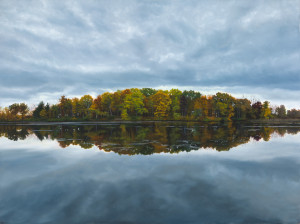 Autumn Reflection, 36" x 48", oil on canvas | Sold       