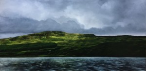 Loch Awe, 18" x 36" oil on canvas | Sold 