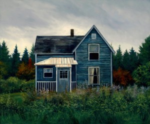 Mountain House, 24" x 24", oil on canvas | Available                                     